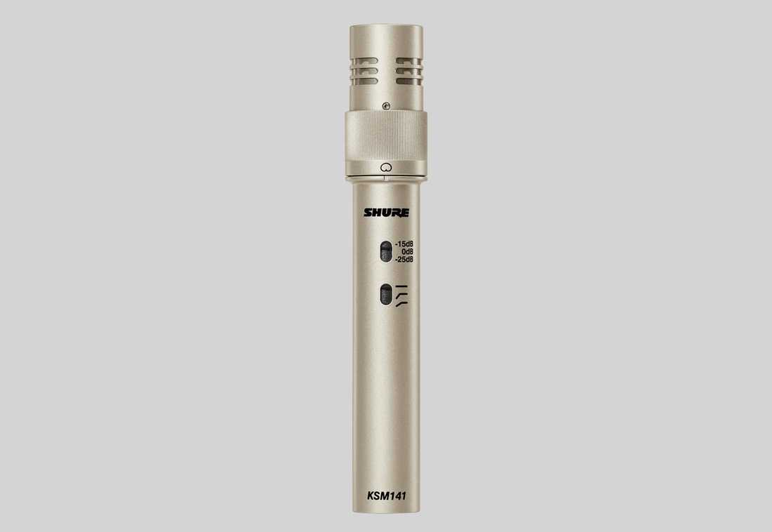 KSM141雙指向性樂器話筒
