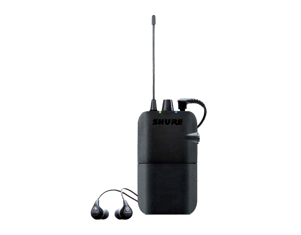 SHURE P3R 無線立體聲腰包式接收機