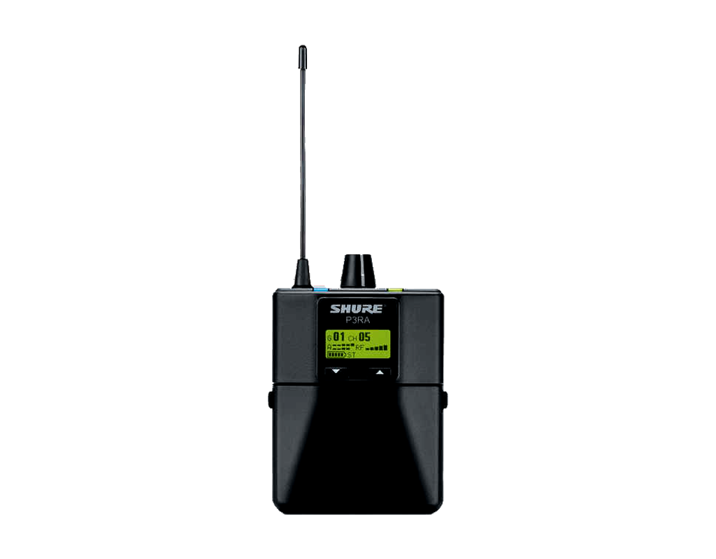 SHURE P3RA 無線立體聲腰包式接收機