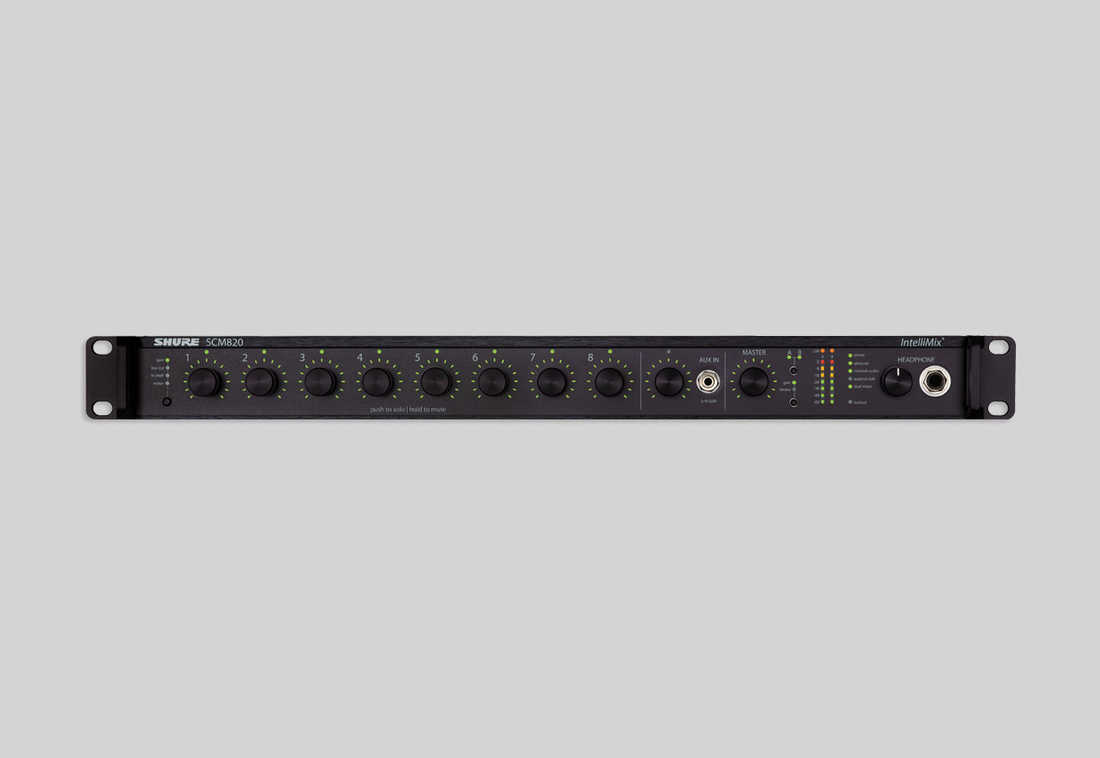 SCM820數(shù)字式IntelliMix自動混音器