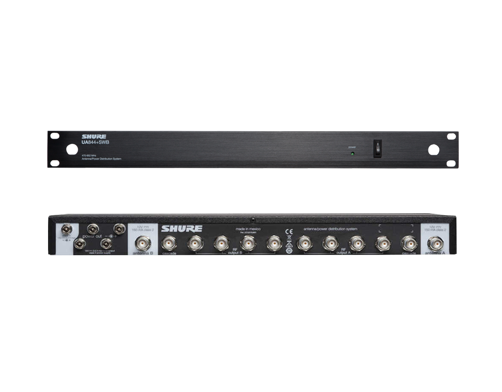 SHURE UA844+SWB 天線分配系統(tǒng)